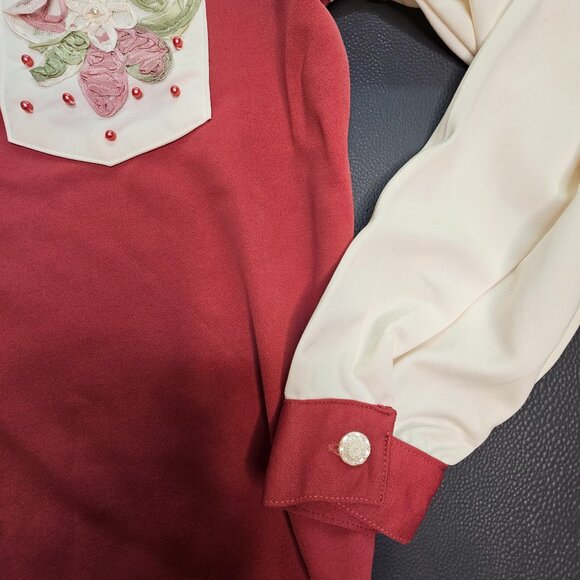 Vintage Lacy Afternoon Blouse - Picture 4 of 11